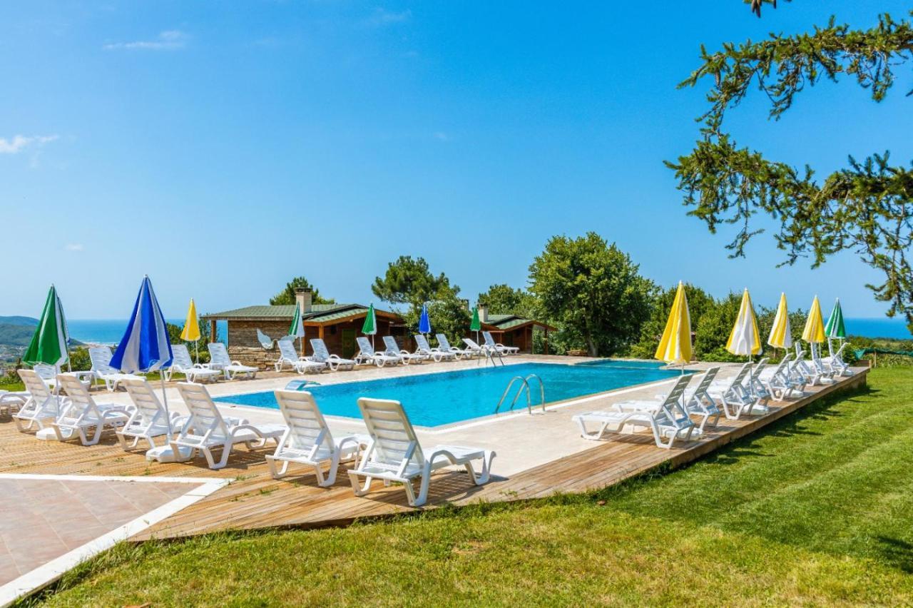 Agva Teras Garden Hotel & Bungalow Buitenkant foto