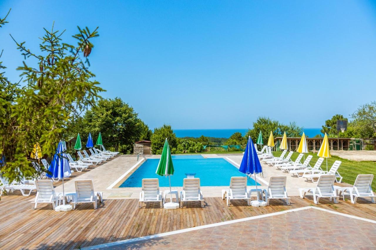Agva Teras Garden Hotel & Bungalow Buitenkant foto